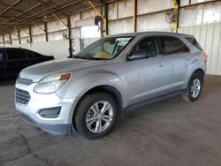 Chevrolet Vehiculos salvage en venta: 2016 Chevrolet Equinox LS