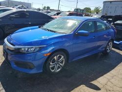 Honda salvage cars for sale: 2018 Honda Civic LX