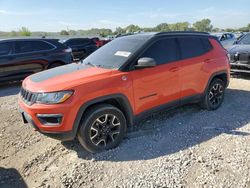 Jeep salvage cars for sale: 2019 Jeep Compass Trailhawk