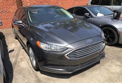 Salvage cars for sale at Lebanon, TN auction: 2018 Ford Fusion SE