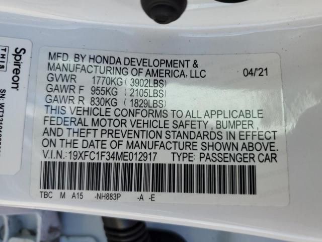 2021 Honda Civic EX