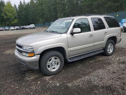 Vehiculos salvage en venta de Copart Graham, WA: 2004 Chevrolet Tahoe K1500