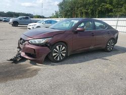 Nissan Sentra sv salvage cars for sale: 2021 Nissan Sentra SV