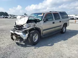 Salvage cars for sale at Lumberton, NC auction: 2003 Chevrolet Suburban C2500