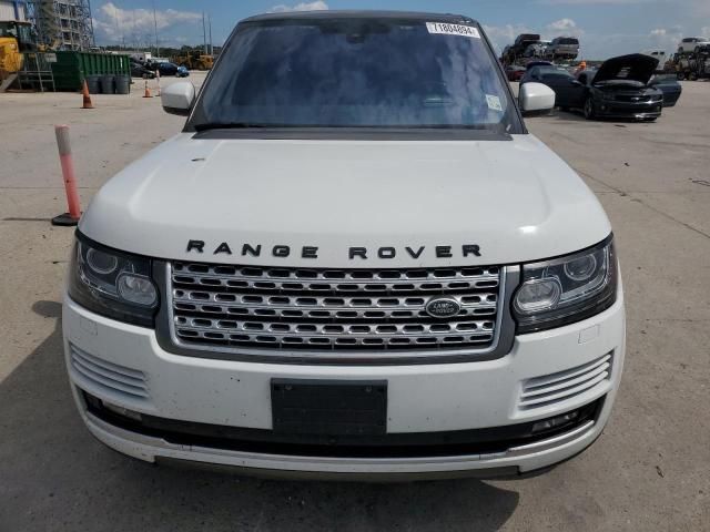 2016 Land Rover Range Rover Supercharged