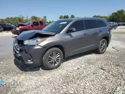 Salvage cars for sale at Columbus, OH auction: 2017 Toyota Highlander SE