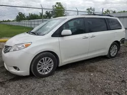 Toyota salvage cars for sale: 2017 Toyota Sienna XLE