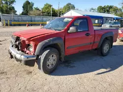 Salvage trucks for sale at Wichita, KS auction: 2005 Chevrolet Colorado