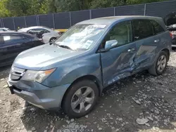 Vehiculos salvage en venta de Copart Waldorf, MD: 2007 Acura MDX Sport