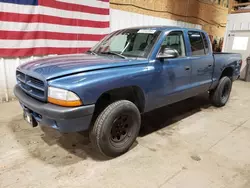 Salvage cars for sale at Anchorage, AK auction: 2003 Dodge Dakota Quad Sport