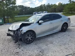 Salvage cars for sale at Houston, TX auction: 2021 Toyota Camry SE