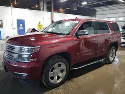 Salvage cars for sale at Blaine, MN auction: 2016 Chevrolet Tahoe K1500 LTZ