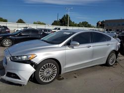 Salvage cars for sale at Littleton, CO auction: 2016 Ford Fusion Titanium