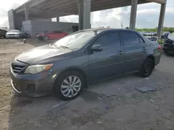 Toyota salvage cars for sale: 2013 Toyota Corolla Base