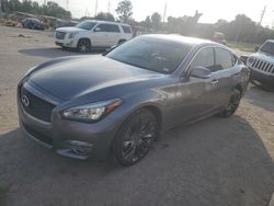 Salvage cars for sale at Bridgeton, MO auction: 2019 Infiniti Q70 3.7 Luxe