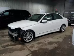 Salvage cars for sale at Franklin, WI auction: 2014 Mercedes-Benz C 300 4matic