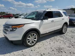 Salvage cars for sale at Wayland, MI auction: 2015 Ford Explorer XLT