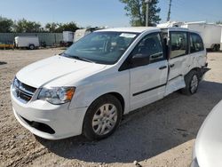 Salvage cars for sale from Copart Kansas City, KS: 2016 Dodge Grand Caravan SE