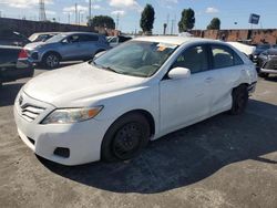 Salvage cars for sale at Wilmington, CA auction: 2010 Toyota Camry Base