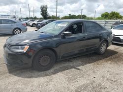 Salvage cars for sale at Miami, FL auction: 2013 Volkswagen Jetta Base