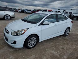 Salvage cars for sale at Houston, TX auction: 2017 Hyundai Accent SE