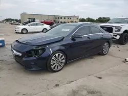 Salvage cars for sale at Wilmer, TX auction: 2018 Mercedes-Benz CLA 250