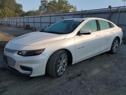 Salvage cars for sale from Copart Finksburg, MD: 2017 Chevrolet Malibu Premier