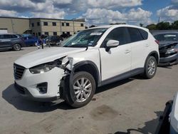 Salvage cars for sale at Wilmer, TX auction: 2016 Mazda CX-5 Touring