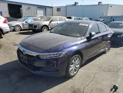 Honda salvage cars for sale: 2018 Honda Accord LX