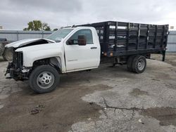 Salvage trucks for sale at Indianapolis, IN auction: 2019 Chevrolet Silverado C3500