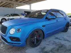 Salvage cars for sale at West Palm Beach, FL auction: 2019 Bentley Bentayga