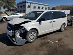 Salvage cars for sale at Anthony, TX auction: 2019 Dodge Grand Caravan SE