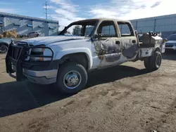 Salvage Trucks for parts for sale at auction: 2004 Chevrolet Silverado K3500