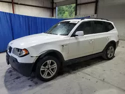 BMW x3 salvage cars for sale: 2004 BMW X3 3.0I