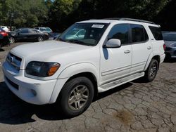 Salvage cars for sale at Austell, GA auction: 2006 Toyota Sequoia SR5