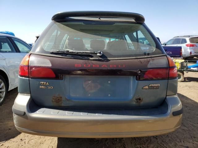 2001 Subaru Legacy Outback H6 3.0 VDC