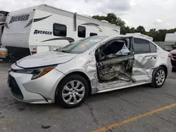 Salvage cars for sale at Sikeston, MO auction: 2021 Toyota Corolla LE