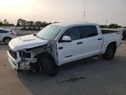 Toyota Tundra salvage cars for sale: 2018 Toyota Tundra Crewmax SR5