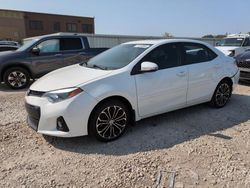 Salvage cars for sale at Kansas City, KS auction: 2015 Toyota Corolla L