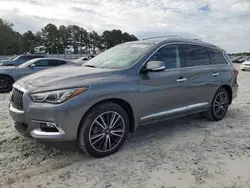 Salvage cars for sale at Loganville, GA auction: 2019 Infiniti QX60 Luxe