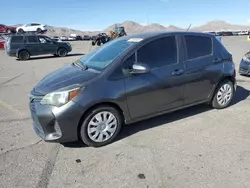 Salvage cars for sale at North Las Vegas, NV auction: 2015 Toyota Yaris