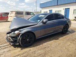 Salvage cars for sale at Houston, TX auction: 2018 Mercedes-Benz C300