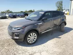 Salvage cars for sale at Kansas City, KS auction: 2016 Land Rover Range Rover Evoque HSE