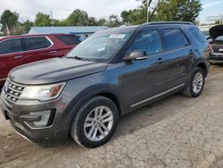 Salvage cars for sale at Wichita, KS auction: 2017 Ford Explorer XLT