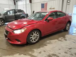 Salvage cars for sale at Franklin, WI auction: 2016 Mazda 6 Sport