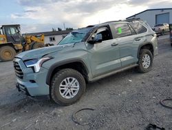 Salvage cars for sale from Copart Airway Heights, WA: 2024 Toyota Sequoia SR5