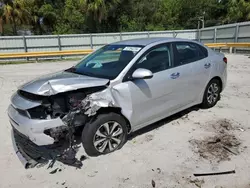 Salvage cars for sale at Fort Pierce, FL auction: 2022 KIA Rio LX