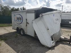 Salvage Trucks for parts for sale at auction: 2002 Cust Tanker Trailer