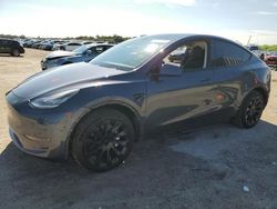 Salvage cars for sale at West Palm Beach, FL auction: 2020 Tesla Model Y