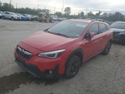 Salvage cars for sale at Bridgeton, MO auction: 2021 Subaru Crosstrek Limited